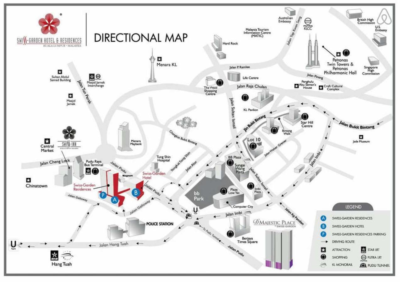 Swiss-Garden Residences Bukit Bintang Kuala Lumpur Exterior foto
